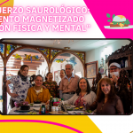 El almuerzo Saurológico, “Alimento magnetizado, curación física y mental”