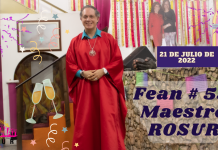 Celebración anillo de luz #55 Maestro Rosur