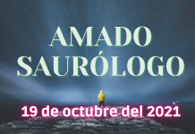 Amado Saurólogo 19 de octubre 2021