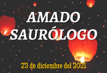 Amado Saurólogo 23 diciembre 2021