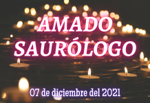 Amado Saurólogo 07 de diciembre 2021