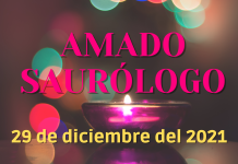 Amado Saurólogo 29 de diciembre 2021