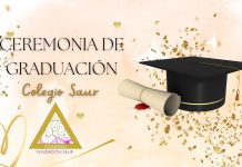 Ceremonia de graduación colegio fundación Saur