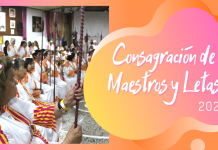 Consagración de Letas y Maestros con la Maestra Regina «11»