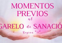 Momentos previos al Garelo de sanación – 2024