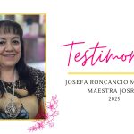 Testimonio de Josefa Roncancio Mogollón, Maestra Josrom