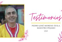 Testimonio de Pedro José Moreno Ávila – Maestro Pejamo