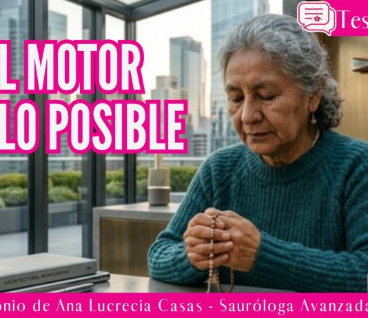 El motor de lo posible, testimonio de Ana Lucrecia Casas – Sauróloga Avanzada.
