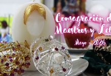 Consagración de Maestros y Letas – Mayo – 2026