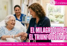 El milagro que guió el triunfo de la vida- Testimonio de Gloria Inés Bedoya Jiménez – Maestra Glibe