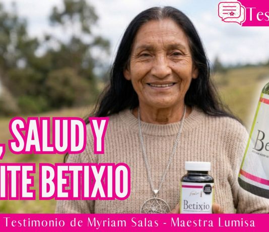 Fe, salud y aceite Betixio – Testimonio de Myriam Salas – Maestra Lumisa