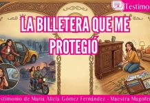 La billetera que me protegió – Testimonio de María Alicia Gómez Fernández – Maestra Magofer