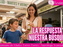 La respuesta a nuestra búsqueda – Testimonio de Gladys Torres Torres – Sauróloga Avanzada